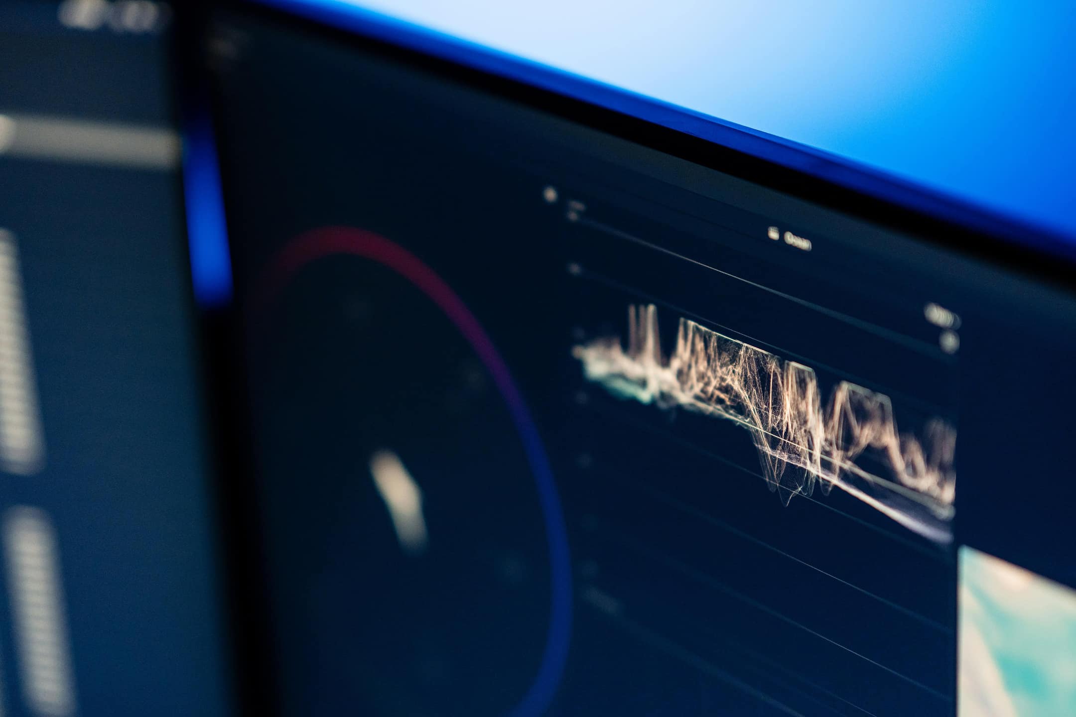 Interfaccia digitale con visualizzazione dati e grafici per la realizzazione di video con intelligenza artificiale
